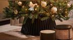 Mooie zwarte bamboe kerstboom rok, Ophalen, Zo goed als nieuw