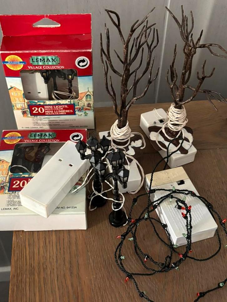 Lemax verlichting, Diversen, Kerst, Zo goed als nieuw, Ophalen of Verzenden