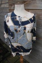 Tuniek donkerblauw/ beige Cam's mt L Vaste prijs Vaste AANB, Kleding | Dames, Beige, Maat 42/44 (L), Ophalen of Verzenden, Zo goed als nieuw