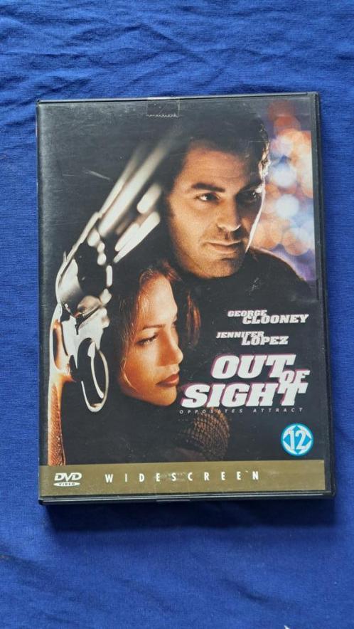 Out of Sight "George Clooney, Jennifer Lopez", Cd's en Dvd's, Dvd's | Thrillers en Misdaad, Gebruikt, Actiethriller, Alle leeftijden