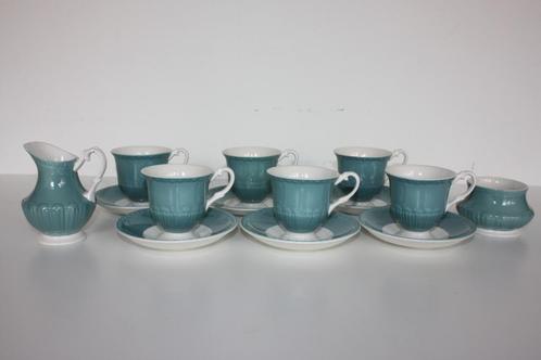 Espresso set van Crown of Devon, Fieldings Staffordshire, Antiek en Kunst, Antiek | Servies compleet, Ophalen of Verzenden