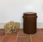 Grote antieke olijven pot met deksel, Antiek en Kunst, Ophalen of Verzenden