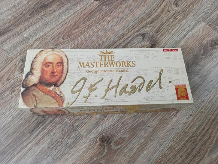 Handel - The Masterworks - 40 CD Boxset, Cd's en Dvd's, Cd's | Klassiek, Ophalen