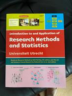 Research Methods & Statistics - Utrecht Universiteit, Boeken, Ophalen of Verzenden, Beta, Nieuw, WO