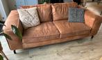 2,5 zits bank cognac, Ophalen, Driepersoons, 75 tot 100 cm, Zo goed als nieuw