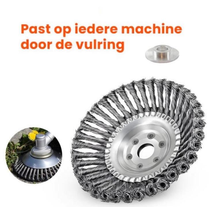 vliegensvlug onkruid verwijderen op uw straat, terras, oprit, Tuin en Terras, Bosmaaiers, Nieuw, Benzine, Verzenden