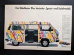 Oude reclame / Advertentie VOLKSWAGEN T3 Multivan (Duits), Boeken, Gelezen, Volkswagen, Ophalen of Verzenden