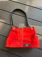 Leuke stoffen handtas Ambika, Sieraden, Tassen en Uiterlijk, Tassen | Damestassen, Ophalen of Verzenden, Zo goed als nieuw, Rood