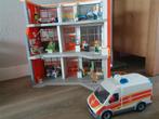 Playmobil kinderziekenhuis met uitbreiding, Ophalen, Zo goed als nieuw, Complete set