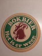 Heineken bierviltje bokbier. Het is er weer. Oud viltje, Verzamelen, Biermerken, Nieuw, Viltje(s), Heineken, Ophalen of Verzenden
