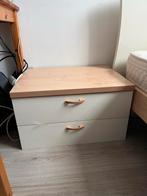 Eenpersoonsbed met nachtkastje incl matras, Ophalen, 85 tot 100 cm, Gebruikt, Matras