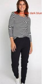 Studio Anneloes Flo Bonded Trousers donkerblauw XL, Kleding | Dames, Broeken en Pantalons, Studio Anneloes, Blauw, Maat 46/48 (XL) of groter