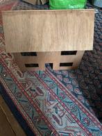 Houten Poppenhuis - Zelfgemaakt, Ophalen, Gebruikt, Poppenhuis