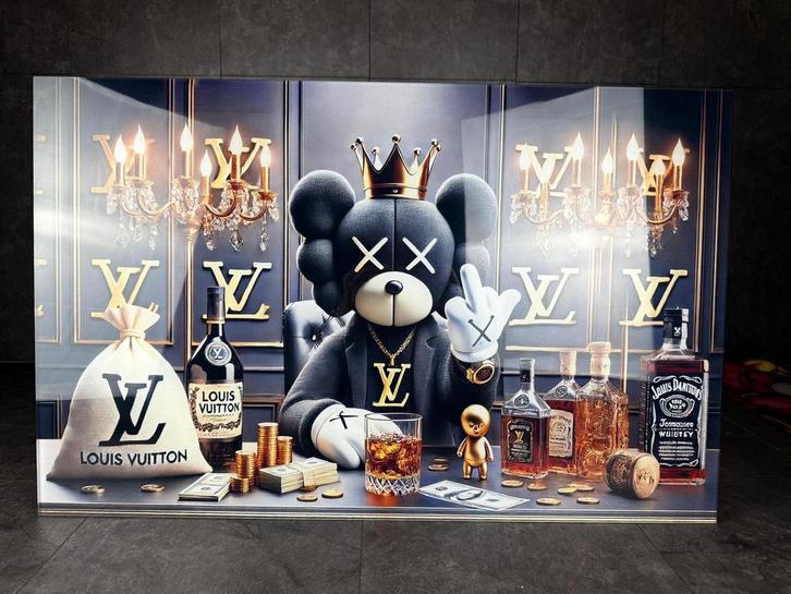 Luxe KAWS Kunstwerk, Antiek en Kunst, Kunst | Overige Kunst, Ophalen of Verzenden