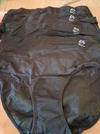 4x Menstruatie Slips Zwart XL (valt als L), Ophalen of Verzenden, Zwart, Slip