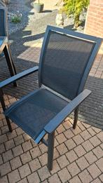 Tuinstoelen (2x) - Stapelbaar - Lakschade, Ophalen, Gebruikt, Metaal, Stapelbaar