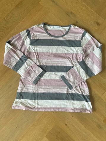 Pastunette top – roze/grijs/wit gestreept – maat 44 beschikbaar voor biedingen
