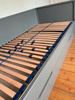Woood bedbank Nikki grenen jadegroen, Huis en Inrichting, Ophalen, Eenpersoons, 210 cm, Stoer, eigentijds, fris en met karakter