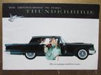 1958 FORD THUNDERBIRD kleine folder, Engels, Ophalen of Verzenden, Zo goed als nieuw, Ford