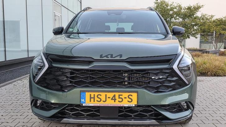 Kia Sportage 1.6 T-gdi 230pk NOVC-HEV  AT7 2022 Groen 4x4, Auto's, Kia, Particulier, Sportage, 360° camera, 4x4, ABS, Achteruitrijcamera