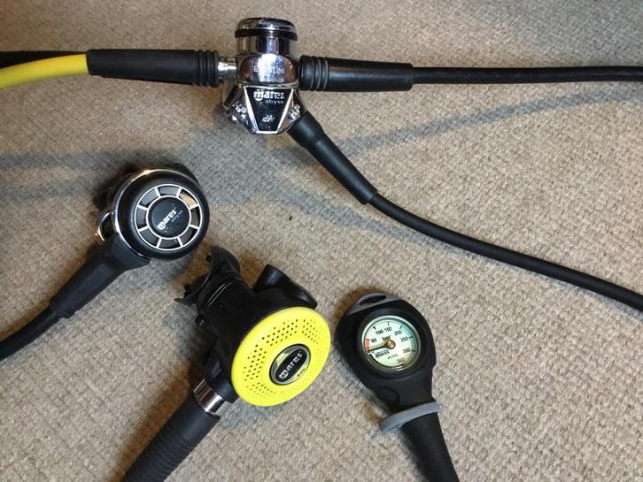 Mares Abyss ademset, Watersport en Boten, Duiken, Gebruikt, Overige typen, Ophalen of Verzenden