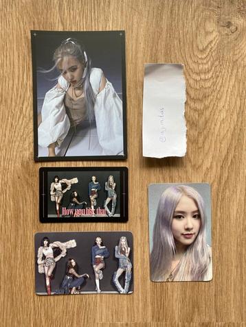 Blackpink how you like that photocards beschikbaar voor biedingen