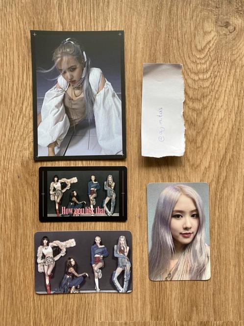 Blackpink how you like that photocards, Verzamelen, Muziek, Artiesten en Beroemdheden, Zo goed als nieuw, Foto of Kaart, Ophalen of Verzenden