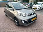 Kia Picanto 1.0 Cvvt 5-DRS 2013, Airco, Apple/Android radio, Auto's, Kia, Voorwielaandrijving, Stof, Zwart, 400 kg