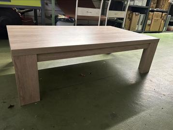 Salon tafel 135 x 80 cm, grijs eiken