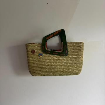 tasVintage Miss Sixty Handtas van Stro beschikbaar voor biedingen