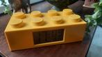 Gele klok wekker legoblokje lego, Ophalen of Verzenden, Gebruikt, Lego