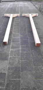 Waslijnpalen Douglas, Ophalen