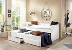 Ronny kajuitbed (met slaaplade) - 90x200 - Wit, Kinderen en Baby's, Kinderkamer | Bedden, Ophalen of Verzenden, Nieuw