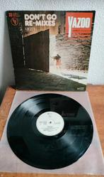 Yazoo - Don't Go (Re-Mixes) 12 inch single, Ophalen of Verzenden, Voor 1985, Gebruikt, 12 inch