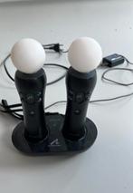 2 keer move controller voor ps4 / ps5 met oplader, 1 speler, Ophalen of Verzenden, Gebruikt, Vanaf 3 jaar