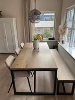 Eettafel + stoelen en bank, Huis en Inrichting, Ophalen, Zo goed als nieuw