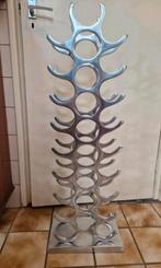 Aluminum Wijnrek, Huis en Inrichting, Woonaccessoires | Wijnrekken, Ophalen of Verzenden, Zo goed als nieuw, 25 flessen of meer