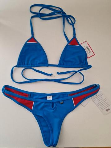 Wicked Weasel Fiere Cracker Bikini Blue&Red  beschikbaar voor biedingen