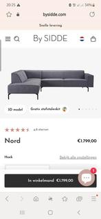 Grote hoekbank zgan, Ophalen, Hoekbank, Scandinavisch, Zo goed als nieuw