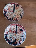 Antiek Japans Imari Bord 2 stuks, Ophalen of Verzenden