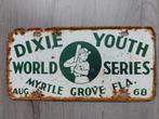 Florida Dixie Youth Baseball 1968 (kenteken)plaat, Verzamelen, Auto's, Gebruikt, Ophalen of Verzenden