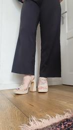 Plateau hakken maat 41, Verzenden, Beige, Schoenen met hoge hakken, Gedragen