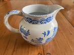 Antieke melkkan patroon Willow in emaille ZELDZAAM, Antiek en Kunst, Antiek | Servies los, Ophalen of Verzenden