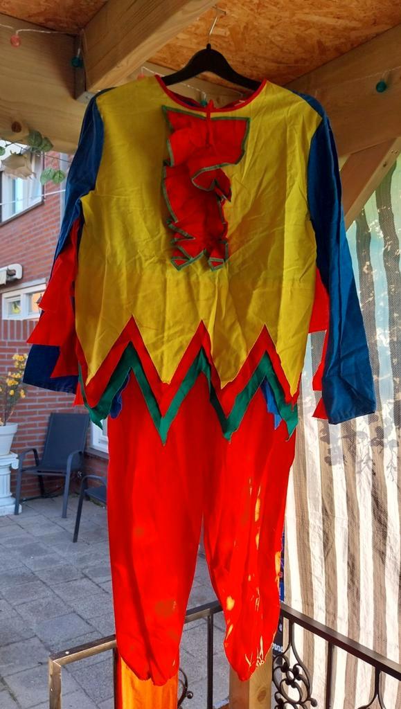 Leuk kleurrijk pak in diverse maten, Kinderen en Baby's, Carnavalskleding en Verkleedspullen, Nieuw, Jongen of Meisje, 158 t/m 164