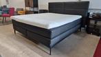 Karlsson boxspring 180x200 met topmatras pas 1 jaar oud!!!, Zwart, Tweepersoons, Ophalen of Verzenden, Zo goed als nieuw