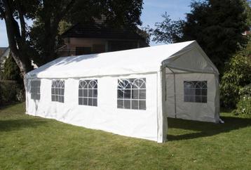 Te huur party tent 8x4m, +/- 55 pers, makkelijk opzetbaar.
 beschikbaar voor biedingen