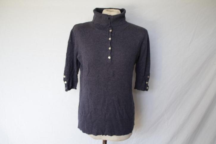 Mooi blauw damesshirt.100% katoen.Mt S.Merk Colclaudine, Kleding | Dames, T-shirts, Zo goed als nieuw, Maat 36 (S), Blauw, Korte mouw