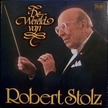 Robert Stolz 8 LP's in doos vlgs. foto's beschikbaar voor biedingen
