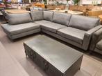 Nieuwe hoekbank Twenty Five leer microvezel grijs 290x215cm, Huis en Inrichting, Ophalen, ., Nieuw, .