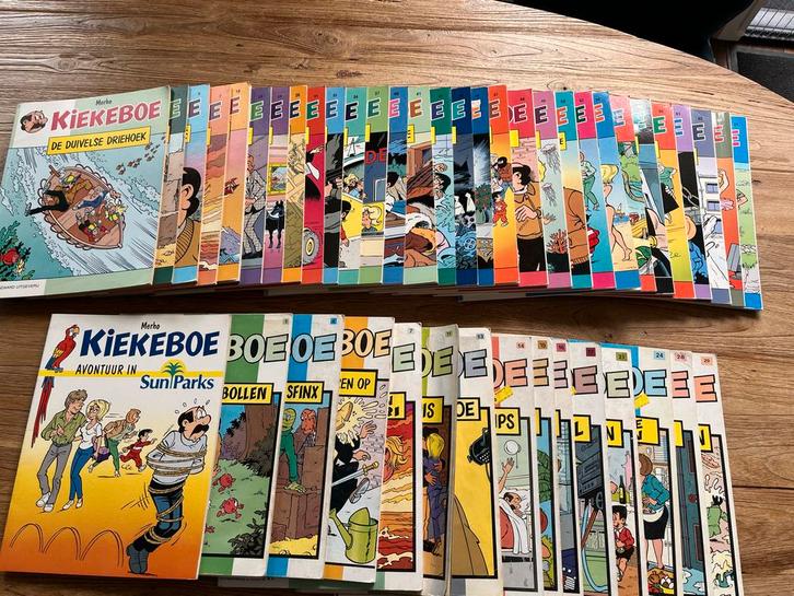 Kiekeboe Stripboeken Collectie, Boeken, Stripboeken, Gelezen, Meerdere stripboeken, Ophalen of Verzenden